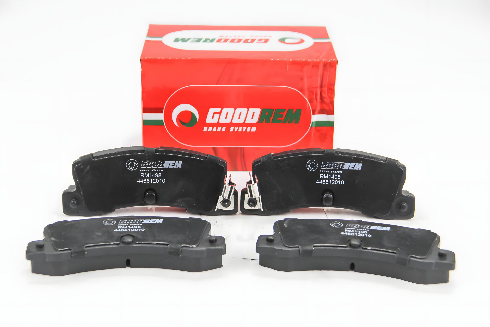 Колодки задние тормозные Avensis/Corolla/Camry/Corona/Celica/Carina/RX/ES 87-07, GOODREM (RM1498) Колодки задние тормозные Avensis/Corolla/Camry/Corona/Celica/Carina/RX/ES 87-07, GOODREM (RM1498)
