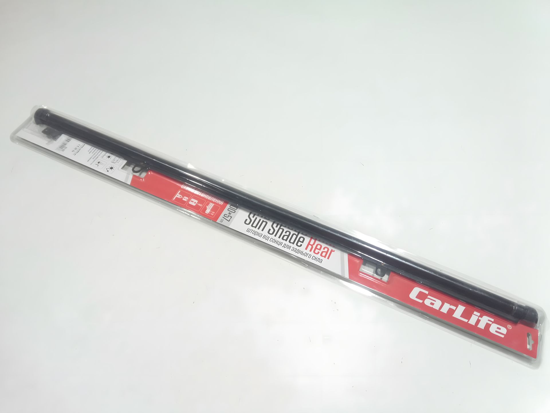 Сонцезахисна шторка Carlife (SS100) для заднього скла/ролети/100х57 см 1шт Сонцезахисна шторка Carlife (SS100) для заднього скла/ролети/100х57 см 1шт