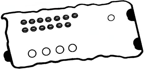 Прокладок комплект клапанної кришки BGA Nissan Primera/Infiniti G (RK5386) Прокладок комплект клапанної кришки BGA Nissan Primera/Infiniti G (RK5386)