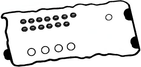 Прокладок комплект клапанної кришки BGA Nissan Primera/Infiniti G (RK5386) Прокладок комплект клапанної кришки BGA Nissan Primera/Infiniti G (RK5386)