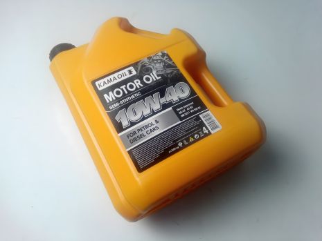 Полусинтетическое моторное масло 10W-40 KAMA OIL 4л.