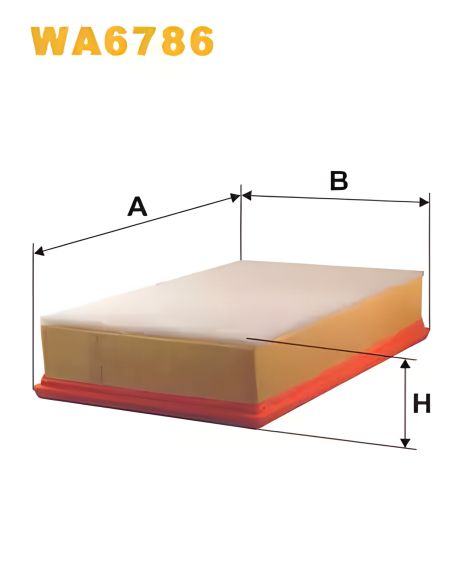 WIESMANN GT фільтр повітряний, ALPINA B7, ROLLS-ROYCE PHANTOM, WIX FILTERS (WA6786) WIESMANN GT фільтр повітряний, ALPINA B7, ROLLS-ROYCE PHANTOM, WIX FILTERS (WA6786)