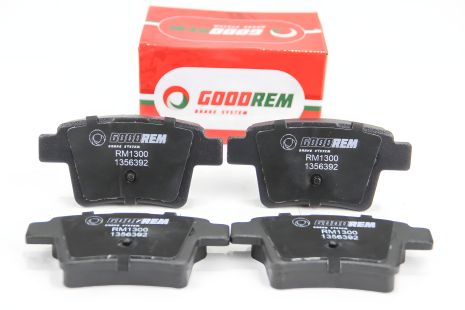 X-Type/Mondeo 00-11, GOODREM колодки задні гальмівні, (RM1300) X-Type/Mondeo 00-11, GOODREM колодки задні гальмівні, (RM1300)