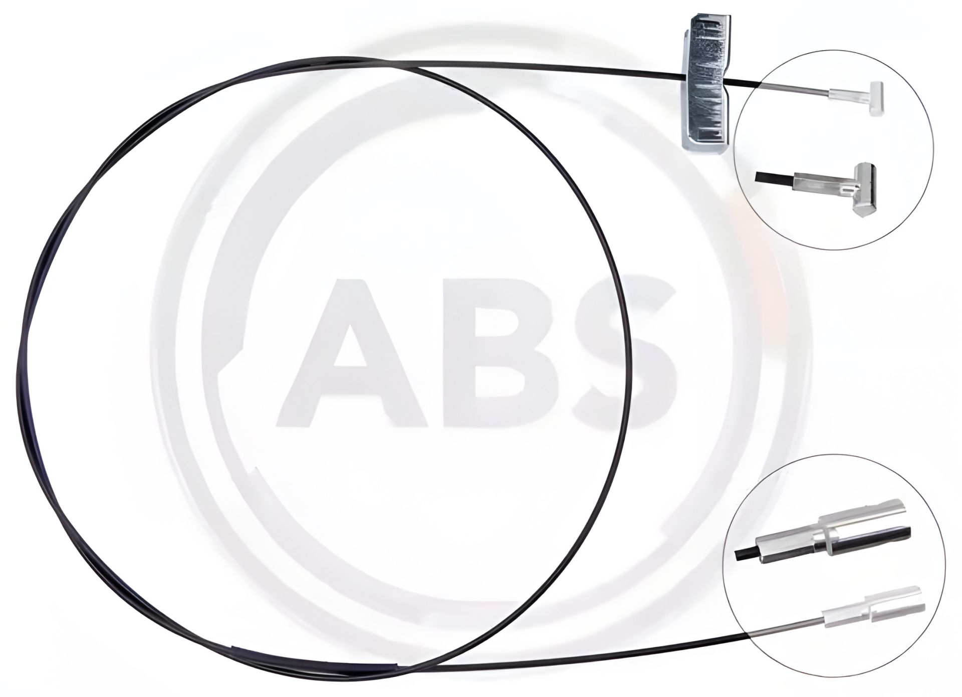 Середній трос ручного гальма Trafic 11- (1942), A.B.S. (K17245) Середній трос ручного гальма Trafic 11- (1942), A.B.S. (K17245)