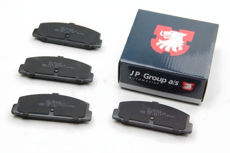 Тормозные колодки задние Mazda 323/626 94-04 (akebono), JP Group (3863700610)