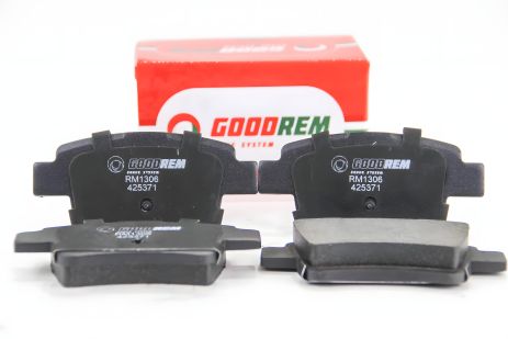 Задние тормозные колодки для Citroen C4 Picasso 06- (Bosch), GOODREM (RM1306)