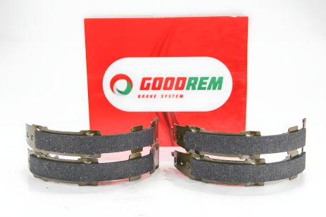 Гальмівні Колодки задні Leaf/Tiida/Pulsar/Sentra/Juke/Cube/Qashqai/X-Trail/RAV 4/Koleos 07-, GOODREM (RM1320)