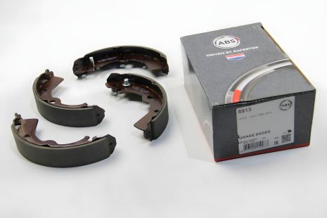 Задні гальмівні колодки Almera/100NX/Sunny 90-00 (ABS 8913), A.B.S. (8913)