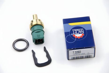 Температурный датчик (синий) VW T5/Golf IV 1.0-2.8 94-15, FACET (73260) Температурный датчик (синий) VW T5/Golf IV 1.0-2.8 94-15, FACET (73260)