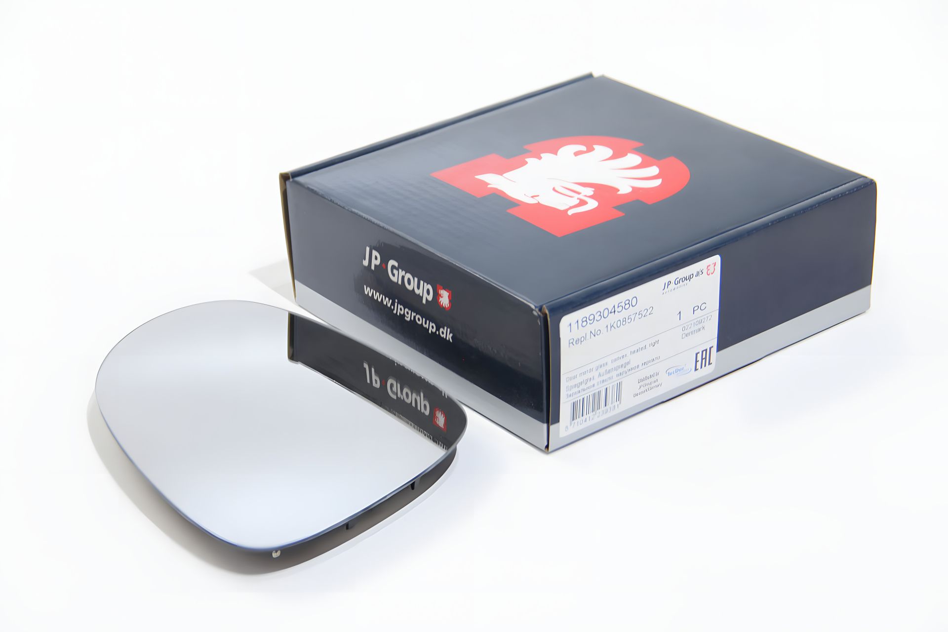 Зовнішнього дзеркала вкладиш JP Group Golf V/VI/Passat B6 R (1189304580) Зовнішнього дзеркала вкладиш JP Group Golf V/VI/Passat B6 R (1189304580)