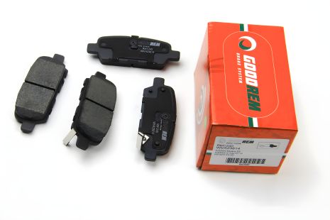 Задні гальмівні колодки Qashqai/X-Trail 07- (38x105,5x14,3), GOODREM (RM1240)