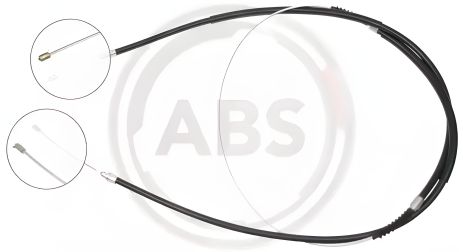 Трос ручного гальма для Boxer/Ducato/Jumper (01-12), A.B.S. (K16845)