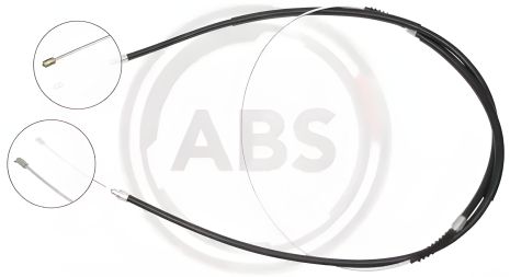 Трос ручного гальма для Boxer/Ducato/Jumper (01-12), A.B.S. (K16845)