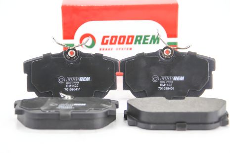 Задні гальмівні колодки T4 98 (57,5x94,9) (Lucas), GOODREM (RM1422) Задні гальмівні колодки T4 98 (57,5x94,9) (Lucas), GOODREM (RM1422)