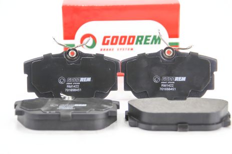 Задні гальмівні колодки T4 98 (57,5x94,9) (Lucas), GOODREM (RM1422)