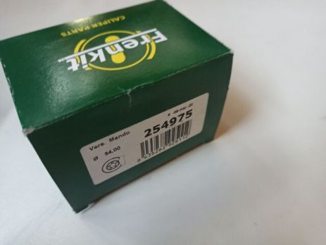 Rio (UB) дистанційне керування 11- переднім D 54 мм з поршнем, Frenkit (254975) KT 1 суппорт