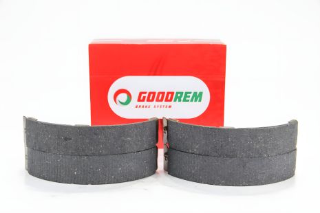 Задні гальмівні колодки Protege/323 98-04, GOODREM (RM1343) Задні гальмівні колодки Protege/323 98-04, GOODREM (RM1343)