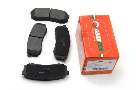 Колодки задні гальмівні Toyota Land Cruiser 84-, GOODREM (RM1229), задні гальма Колодки задні гальмівні Toyota Land Cruiser 84-, GOODREM (RM1229), задні гальма