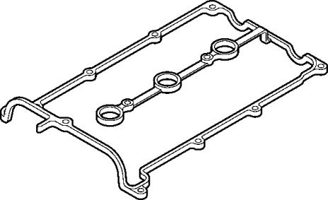 Прокладка головки блоку циліндрів MAZDA 626 2,0-2,5 92-98, ELRING (550670)