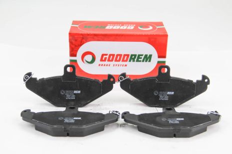 Колодки задні гальмівні Laguna I 93-01 (brembo) (125,9x58,4x14,8), GOODREM (RM1480)