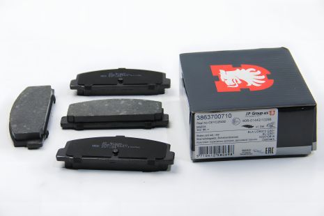 Задние тормозные колодки Mazda 323/626 94-04 (akebono), JP Group (3863700710)