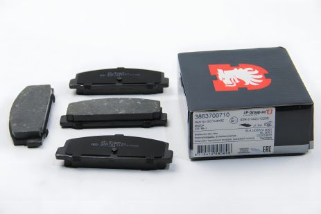 Задние тормозные колодки Mazda 323/626 94-04 (akebono), JP Group (3863700710)