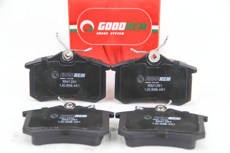 Задні гальмівні колодки Caddy/Golf/Octavia (TRW)(16.4mm), GOODREM (RM1261)