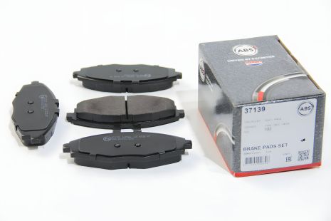 Передні гальмівні колодки для Benni/Lanos/Matiz/Sens/Spark (97-21), A.B.S. (37139)