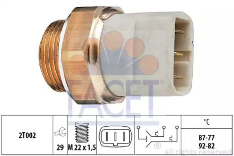 Датчик включения вентилятора Audi A8/VW T4 1.8-6.0 90-03, FACET (75626)