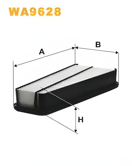 Воздушный фильтр для TOYOTA 4 RUNNER, WIX FILTERS (WA9628)