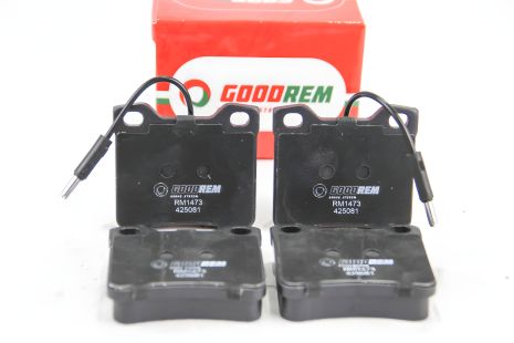 Тормозные задние колодки Peugeot 406/607 95-(ATE), GOODREM (RM1473) Тормозные задние колодки Peugeot 406/607 95-(ATE), GOODREM (RM1473)