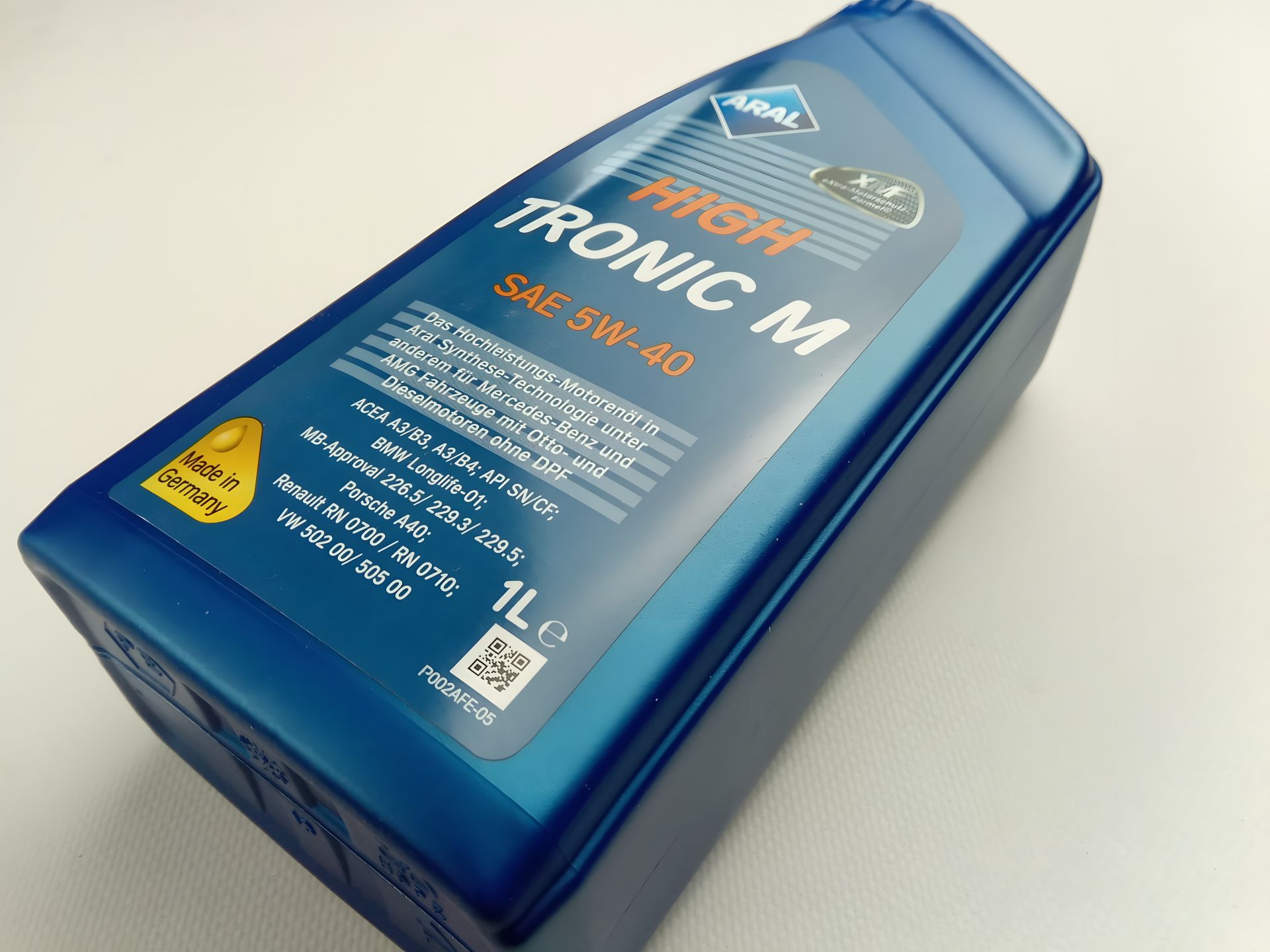 Синтетическое моторное масло 5W-40 ARAL High Tronic M 1л (150B6A) Синтетическое моторное масло 5W-40 ARAL High Tronic M 1л (150B6A)