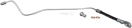 Гальмівний шланг для A6/Passat/Superb -05 Лів. (184 mm+магістраль) JP Group (1161702770)