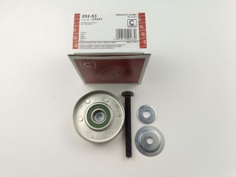 Idler Pulley for VAG Belt, CAFFARO (252-53) (03D145276A)