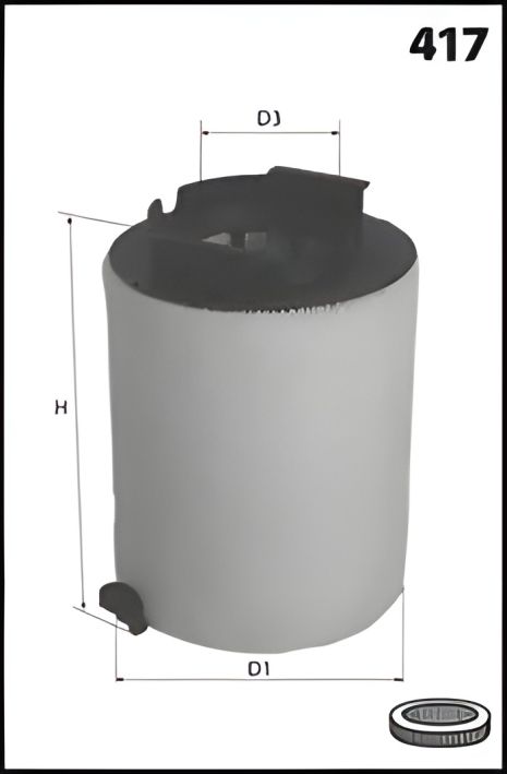 Повітряний фільтр SKODA SUPERB, SEAT LEON, AUDI A3, MECAFILTER (EL9223) Повітряний фільтр SKODA SUPERB, SEAT LEON, AUDI A3, MECAFILTER (EL9223)