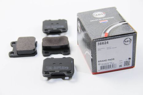 Колодки задние тормозные Opel Omega A 86-94 (ATE), ABS (36624)