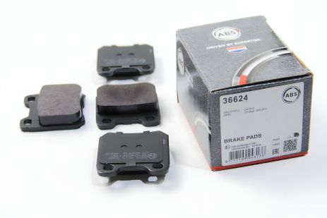 Задні гальмівні колодки для Opel Omega A 86-94 (ATE), A.B.S. (36624)