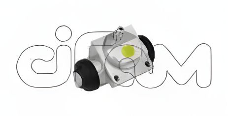 Колесный тормозной цилиндр задн. Kangoo/Clio/Kubistar 98-, CIFAM (101758)