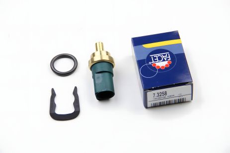 Датчик температури охолоджувальної рідини T4 2.5TDI 96- (зелений/4 конт.), FACET (73258) Датчик температури охолоджувальної рідини T4 2.5TDI 96- (зелений/4 конт.), FACET (73258)