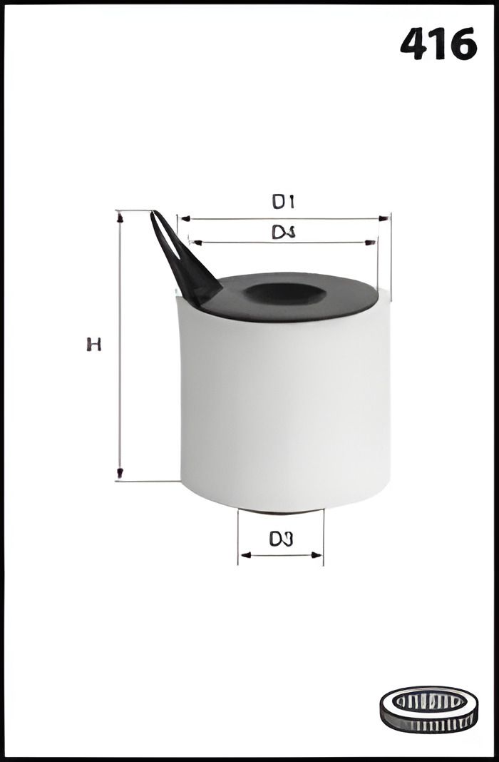 Воздушный фильтр для BMW 1, от MECAFILTER (EL9136) Воздушный фильтр для BMW 1, от MECAFILTER (EL9136)