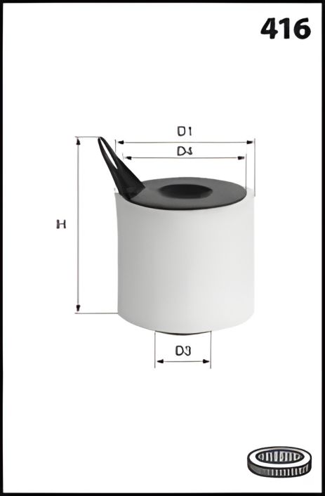 Повітряний фільтр BMW 1, MECAFILTER (EL9136) Повітряний фільтр BMW 1, MECAFILTER (EL9136)