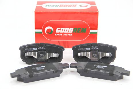 Задні гальмівні колодки MITSUBISHI LANCER/JEEP PATRIOT 1.3-2.4 02- від GOODREM (RM1275) Задні гальмівні колодки MITSUBISHI LANCER/JEEP PATRIOT 1.3-2.4 02- від GOODREM (RM1275)
