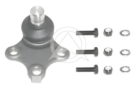 Шаровая опора (передняя/нижняя) Berlingo/Partner 96- (конус 18мм), SIDEM (53584)