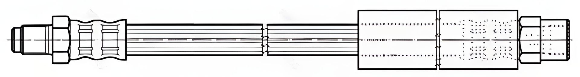 Передний тормозной шланг BMW, RENAULT TRW (PHB177) Передний тормозной шланг BMW, RENAULT TRW (PHB177)
