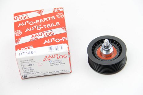 Ролик ремня генератора 2.2-3.0D JUMPER/DUCATO/BOXER/TRANSIT 06-, AUTLOG (RT1481) Ролик ремня генератора 2.2-3.0D JUMPER/DUCATO/BOXER/TRANSIT 06-, AUTLOG (RT1481)