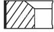 Комплект поршневих кілець MB 2,0-2,5 CDI 10, MAHLE/KNECHT (001RS001110N0)