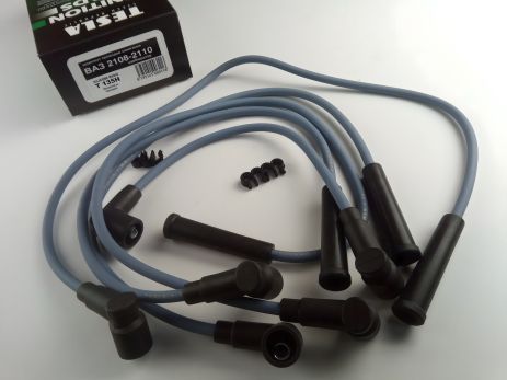 Зажигания провода ВАЗ 2108, TESLA (T135H) п. силикон (2108-3707080) Зажигания провода ВАЗ 2108, TESLA (T135H) п. силикон (2108-3707080)