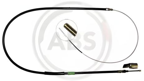 Задній трос ручного гальма BMW X5(E53) 99-05 L=Пр. (1942/1161), A.B.S. (K19906) Задній трос ручного гальма BMW X5(E53) 99-05 L=Пр. (1942/1161), A.B.S. (K19906)