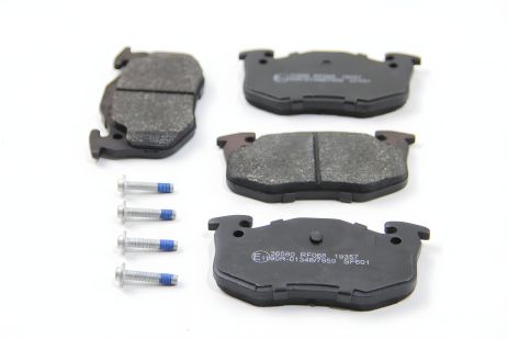 Задние тормозные колодки Peugeot 206, Renault Megane I, ABS (36580)