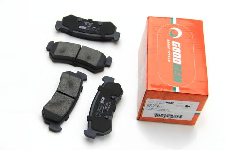 Колодки задні гальмівні для Chevrolet Lacetti 05- (akebono), GOODREM (RM1239)